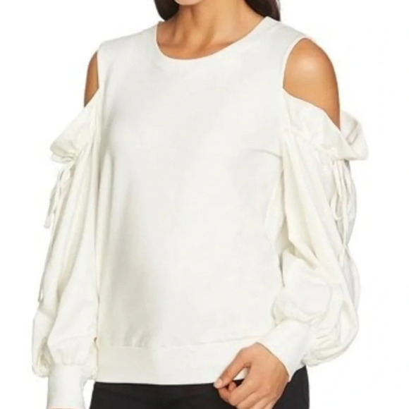 1. State Sweater Womens Open Should Bows Size M - Picture 2 of 9